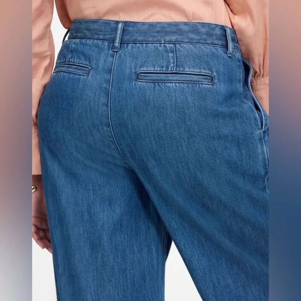 Madewell Blue The Harlow Superwide-Leg Jean in McNair Wash: Airy Denim Edition - Picture 6 of 9